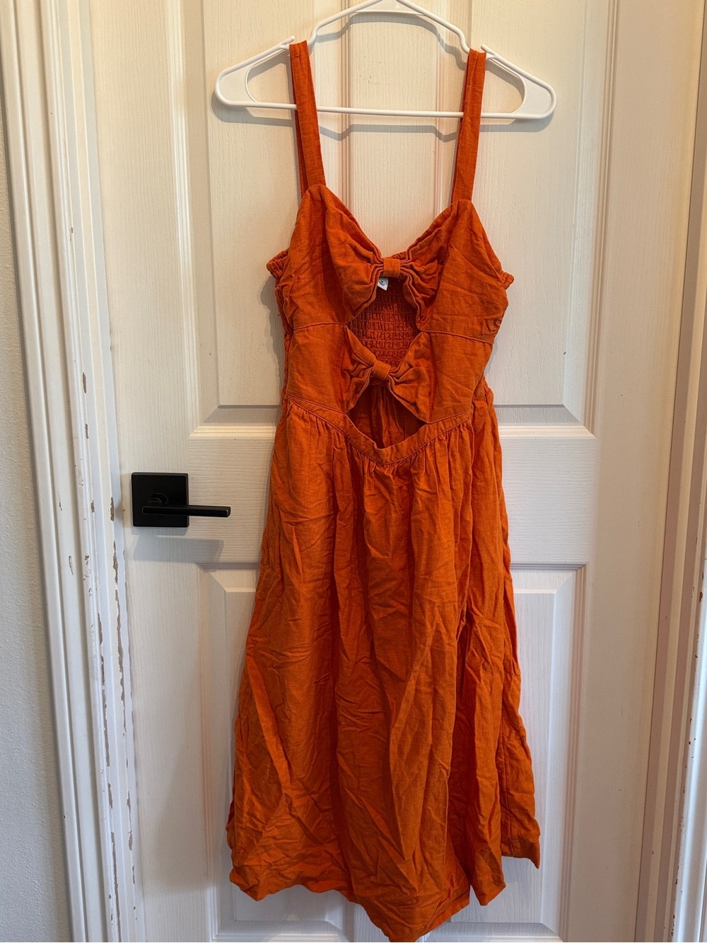 Women's Orange Sundress